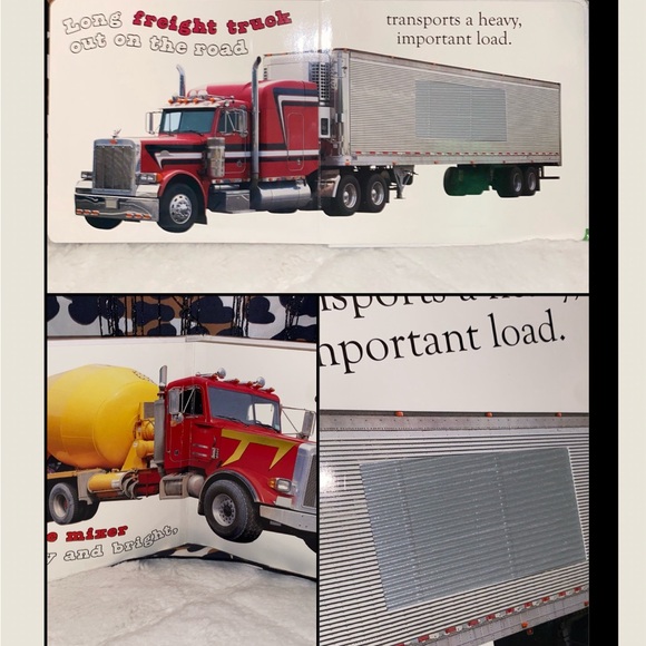 T IS FOR TRUCK TOUCH AND FEEL PRIDDY BOOK - Picture 3 of 5
